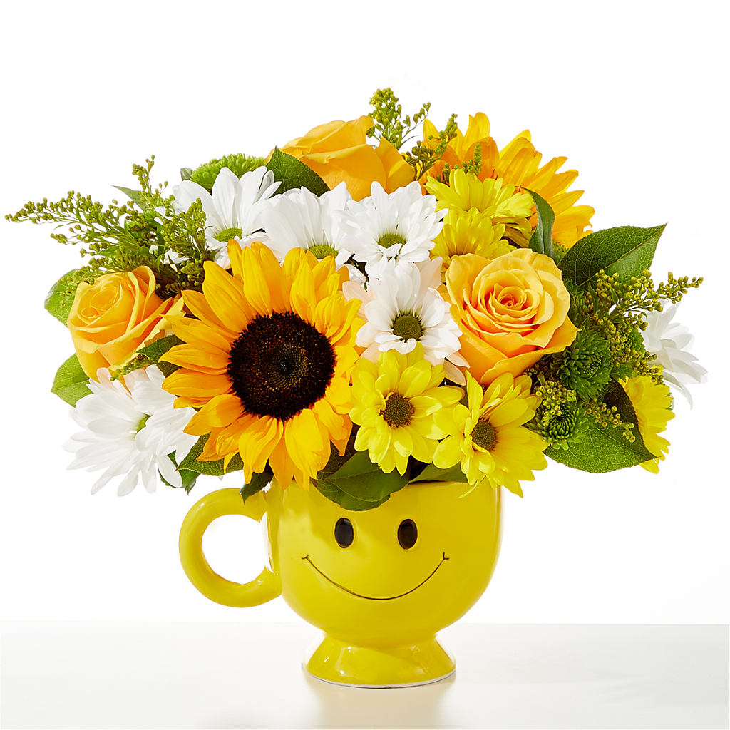 Be Happy Bouquet – Loop Flower Studio, Chicago IL
