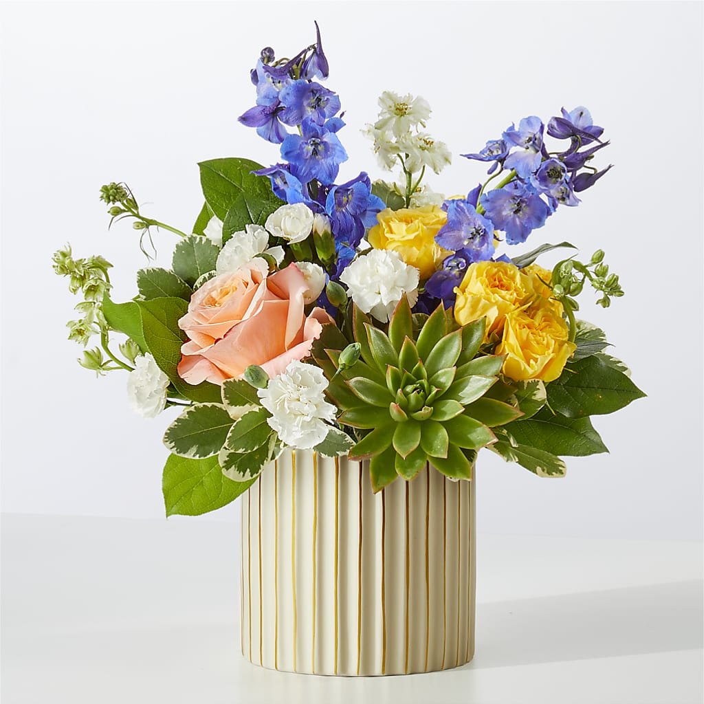 Cobalt Reverie Bouquet – Loop Flower Studio, Chicago IL