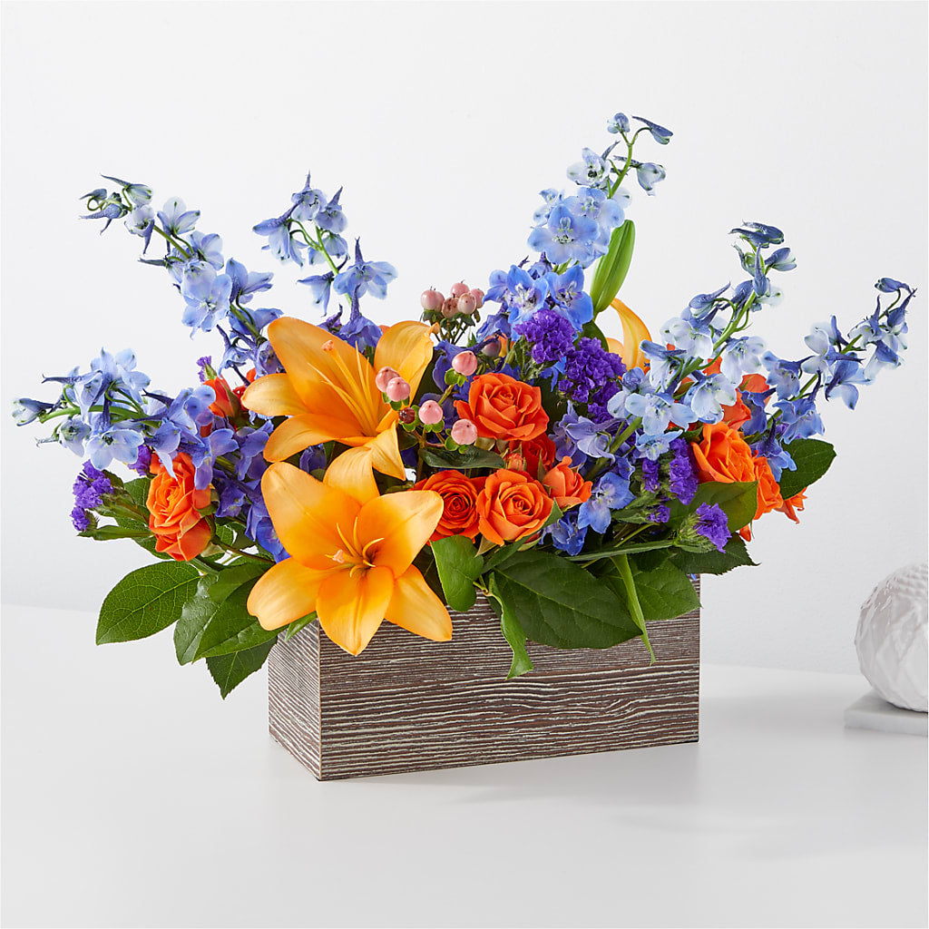 Radiant Citrus Box Bouquet – Loop Flower Studio, Chicago IL