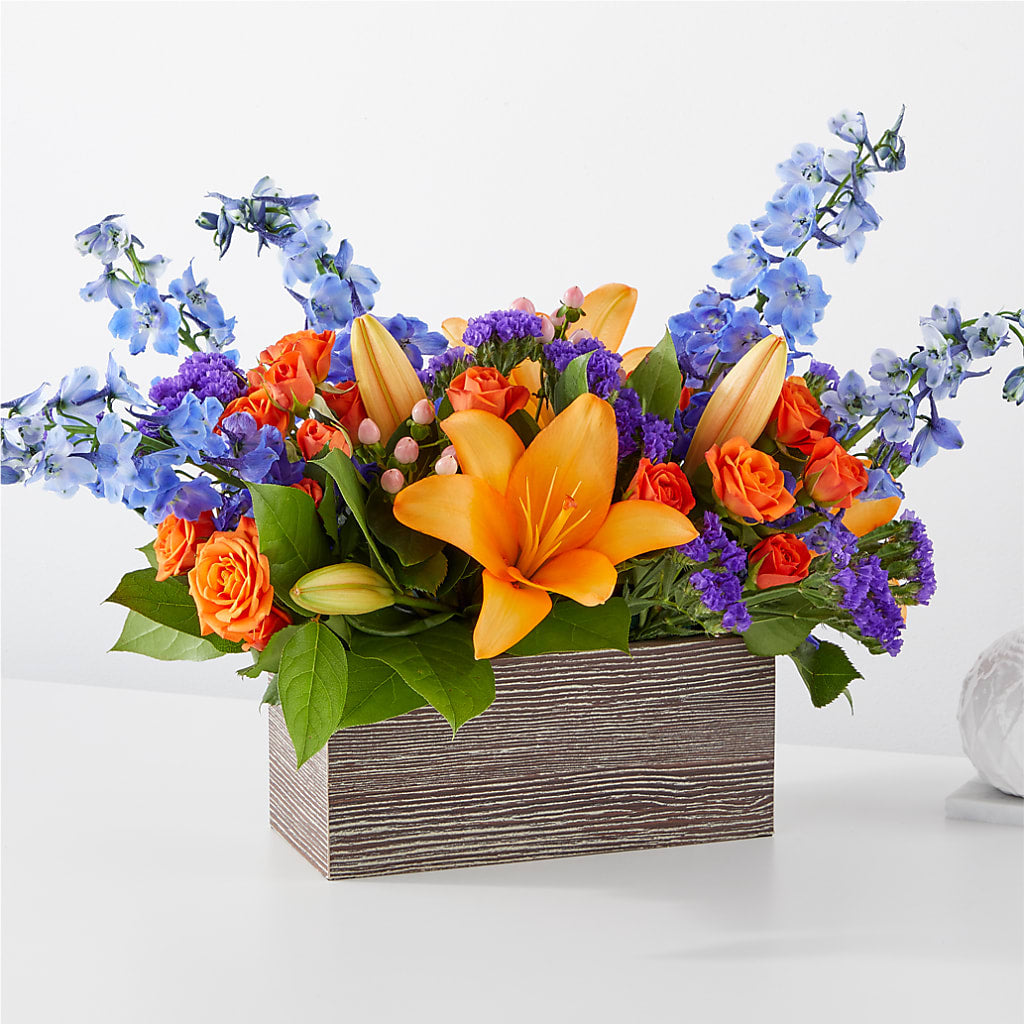 Radiant Citrus Box Bouquet – Loop Flower Studio, Chicago IL