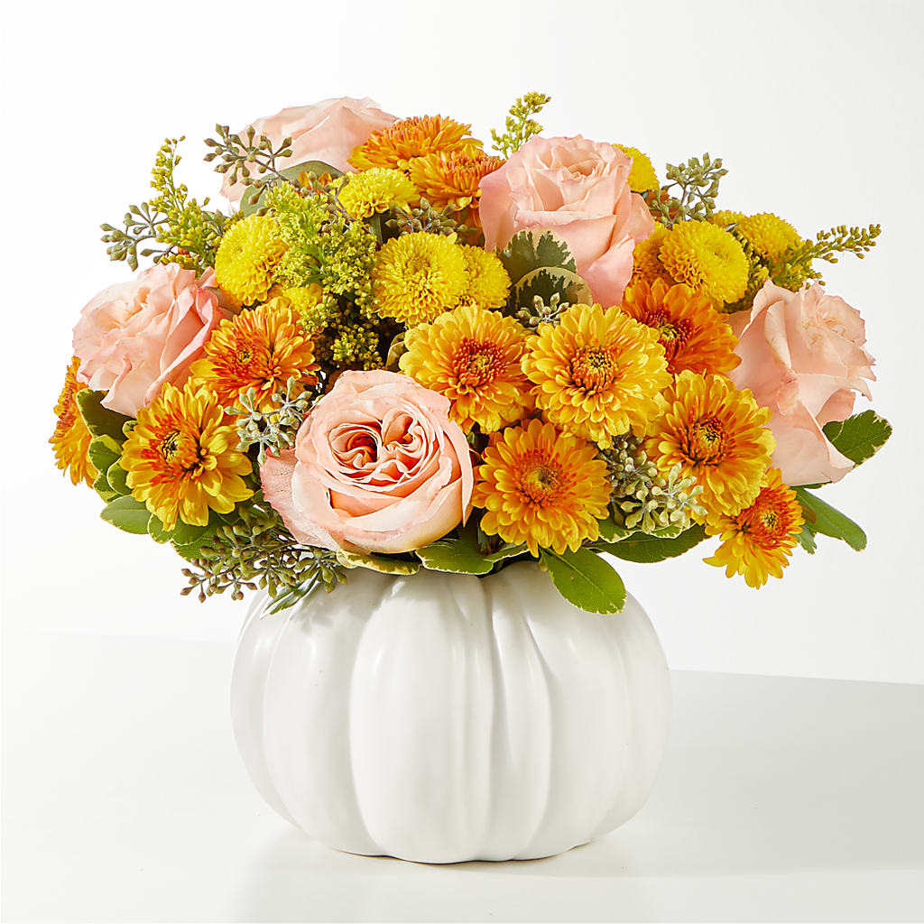 Peachy Pumpkin – Loop Flower Studio, Chicago IL