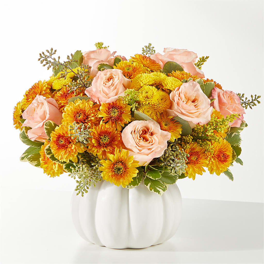 Peachy Pumpkin – Loop Flower Studio, Chicago IL