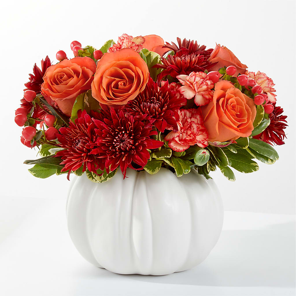 Autumn Air Pumpkin Bouquet – Loop Flower Studio, Chicago IL