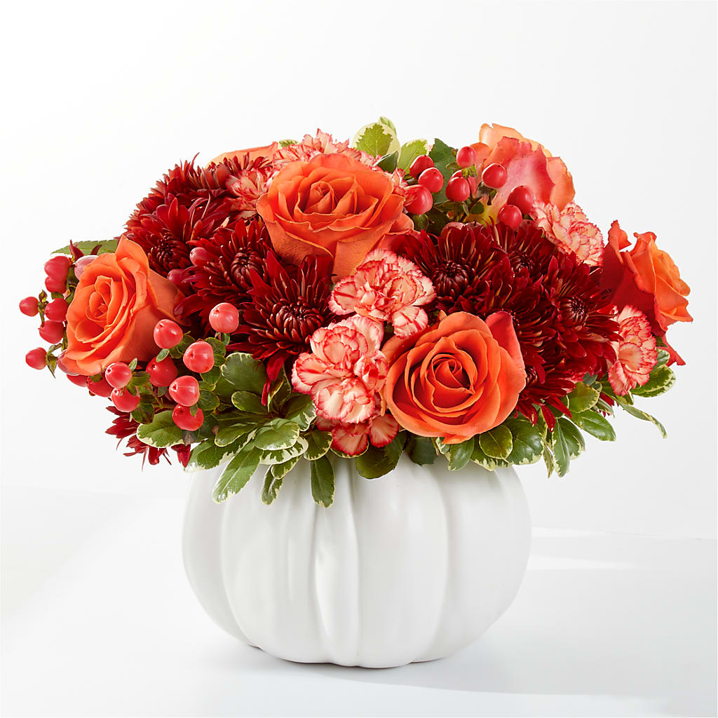Autumn Air Pumpkin Bouquet – Loop Flower Studio, Chicago IL