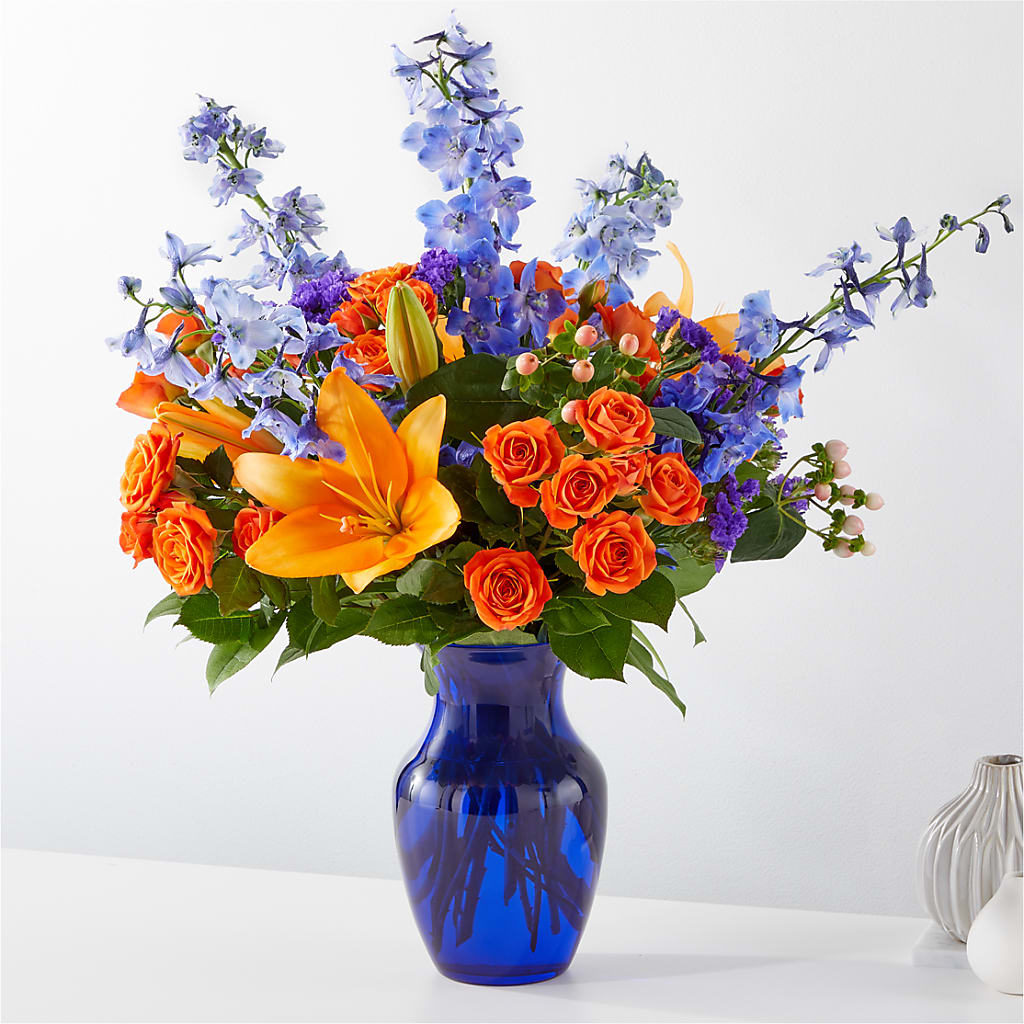 Radiant Citrus Bouquet – Loop Flower Studio, Chicago IL