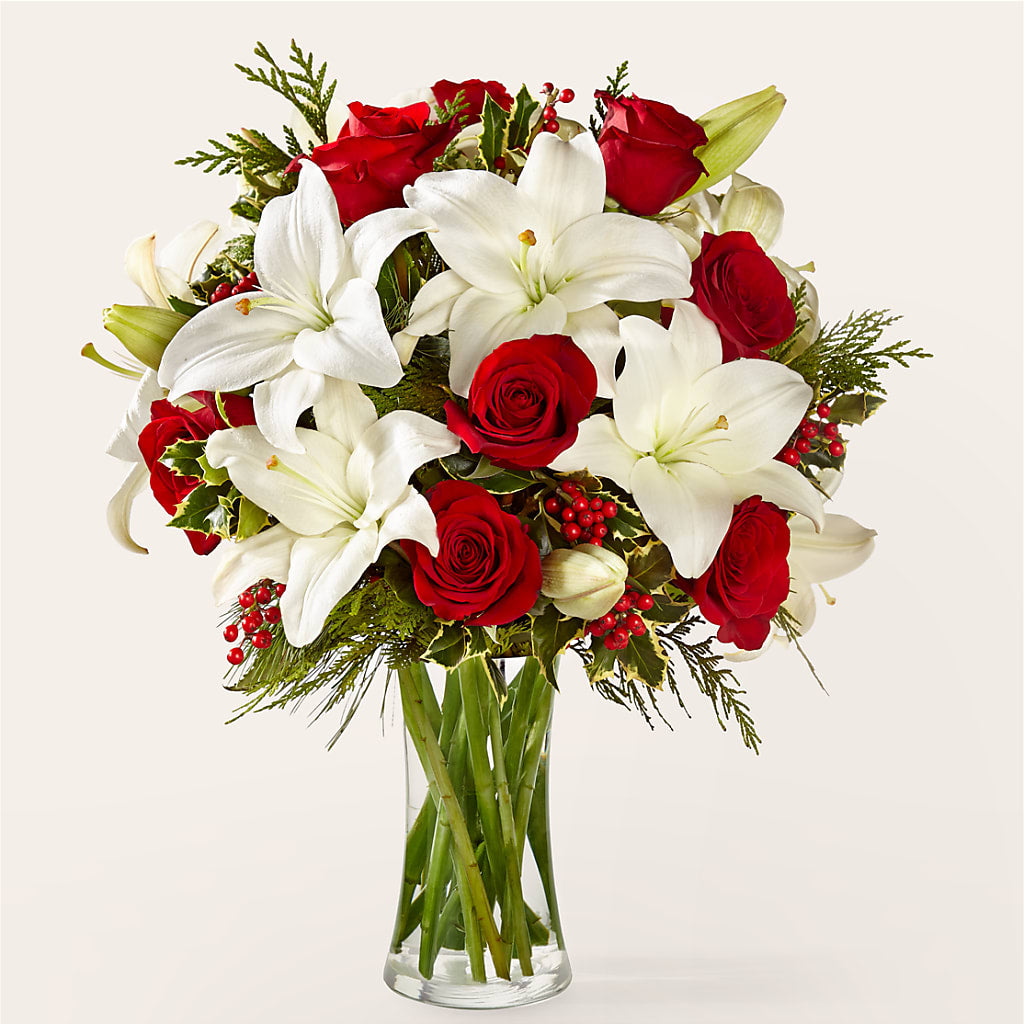 Sparkling Snowflakes Bouquet – Loop Flower Studio, Chicago IL