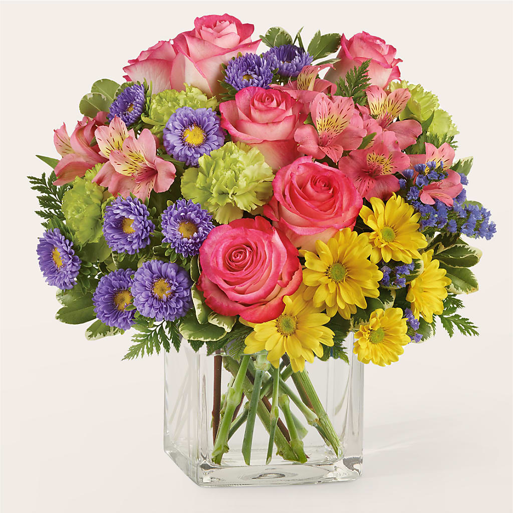 Candy Jar Bouquet – Loop Flower Studio, Chicago IL