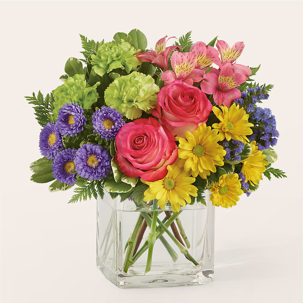 Candy Jar Bouquet – Loop Flower Studio, Chicago IL