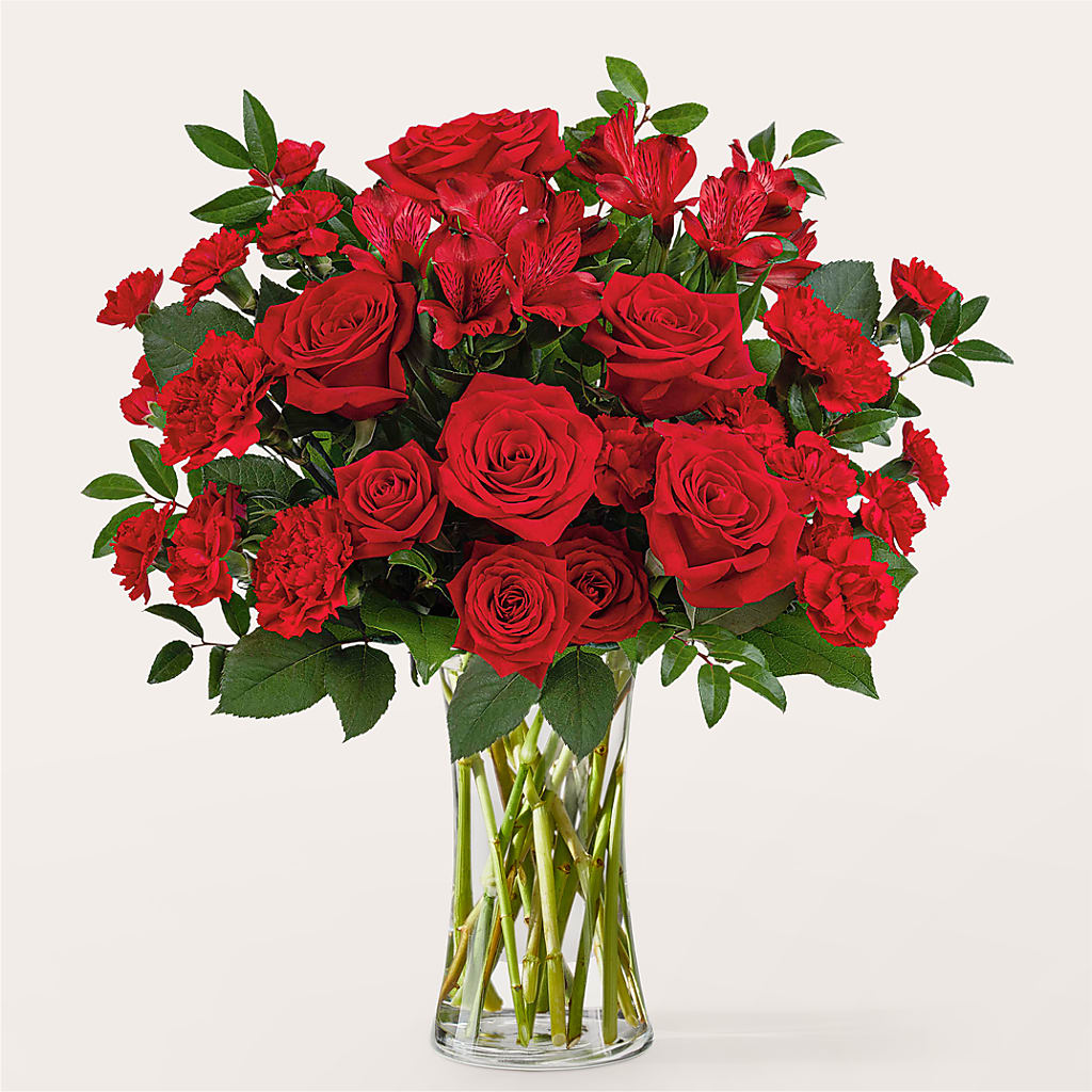 Brilliant Ruby Bouquet – Loop Flower Studio, Chicago IL