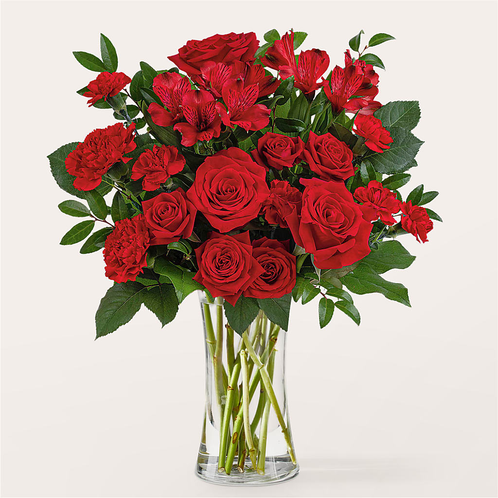 Brilliant Ruby Bouquet – Loop Flower Studio, Chicago IL