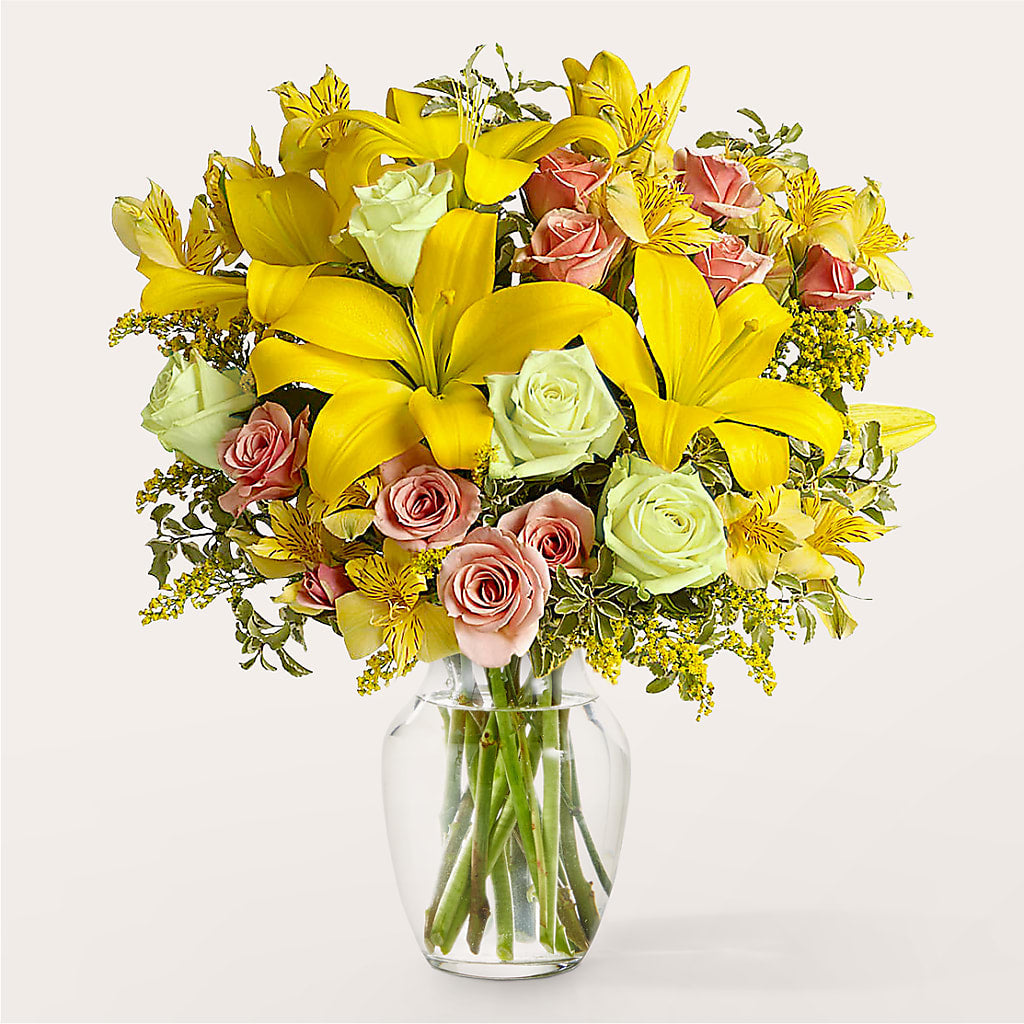Sunburst Bouquet – Loop Flower Studio, Chicago IL