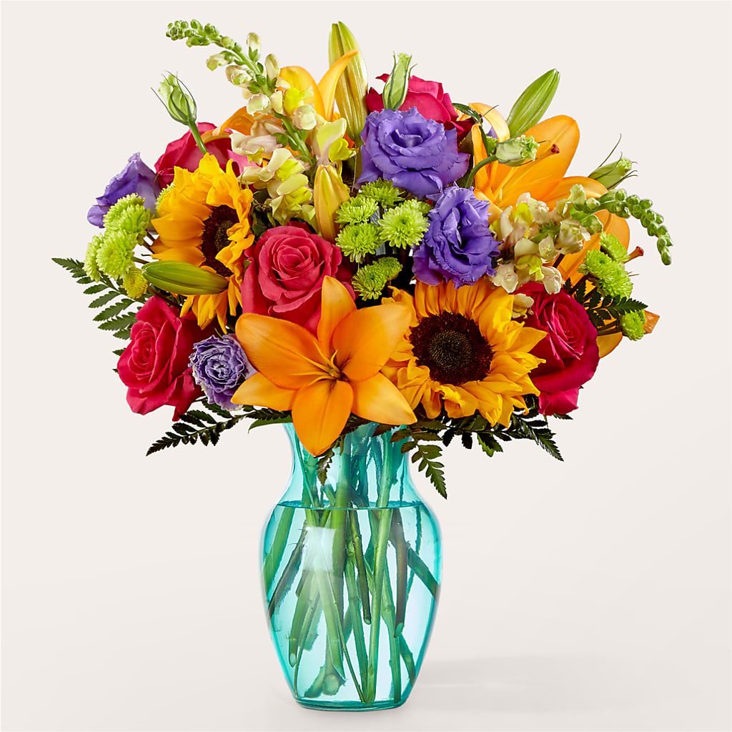 Double Rainbow Bouquet – Loop Flower Studio, Chicago IL