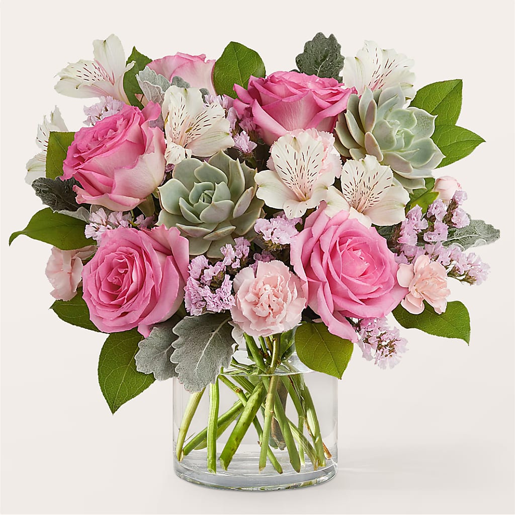 Dusty Rose Bouquet – Loop Flower Studio, Chicago IL