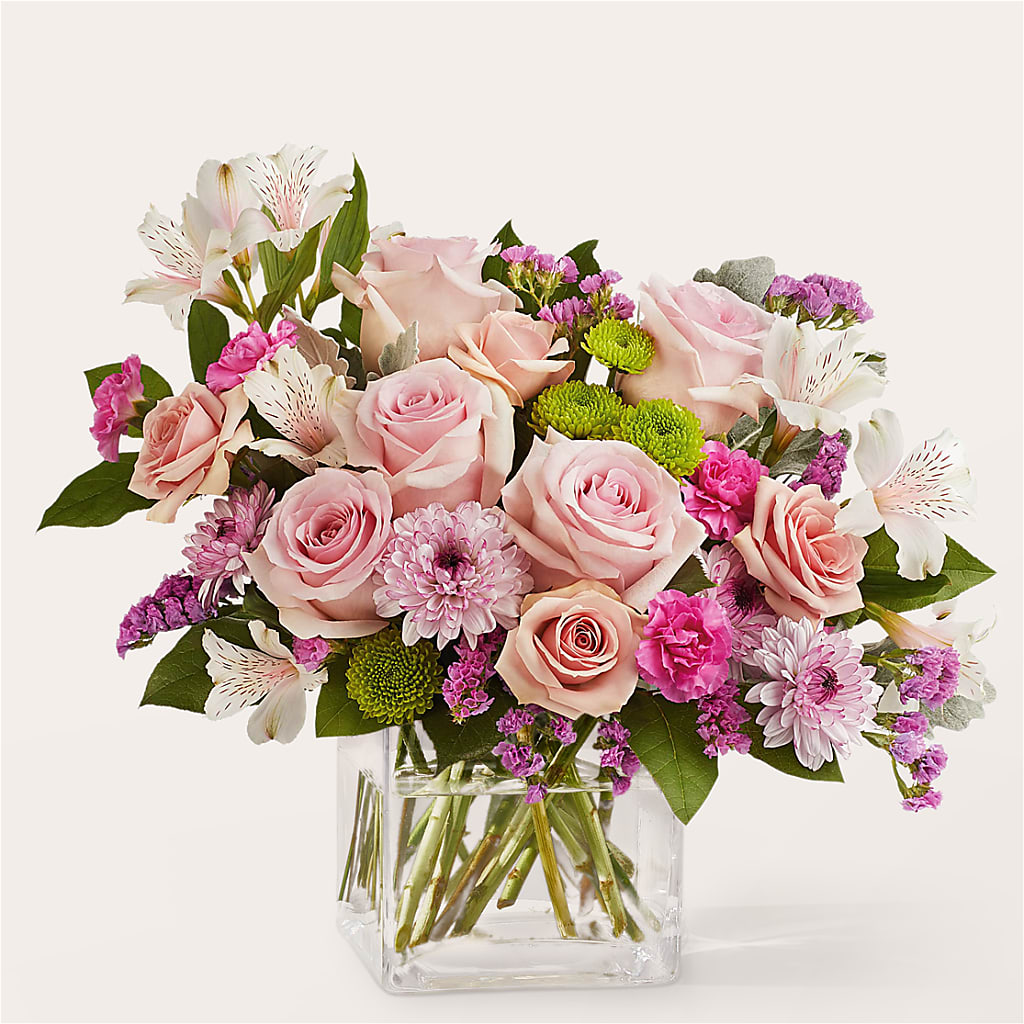 Pink Suede Bouquet – Loop Flower Studio, Chicago IL
