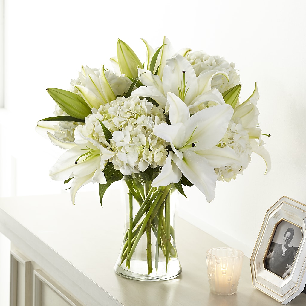 Compassionate Lily Bouquet – Loop Flower Studio, Chicago IL