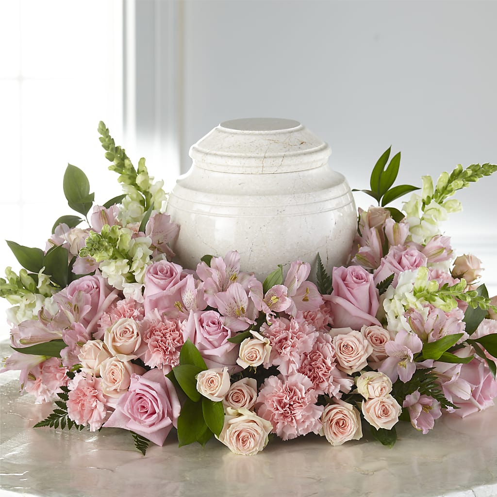 Blooms of Hope Cremation Adornment – Loop Flower Studio, Chicago IL