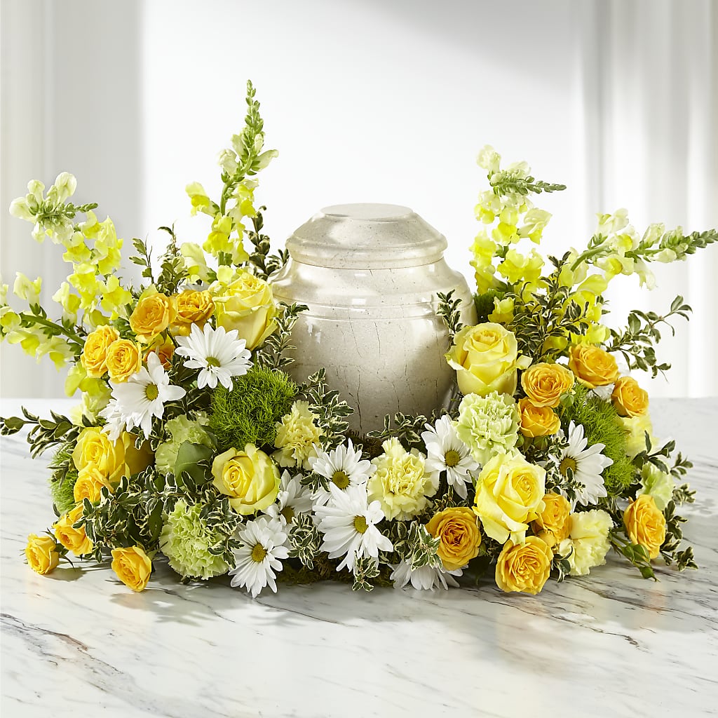 Graceful Love Cremation Adornment – Loop Flower Studio, Chicago IL