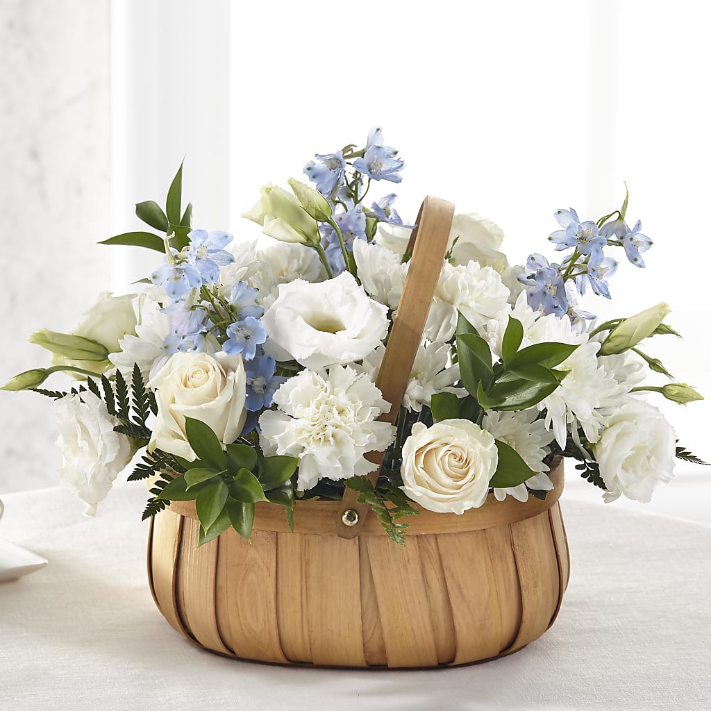 Sincerely Heartfelt Basket – Loop Flower Studio, Chicago IL