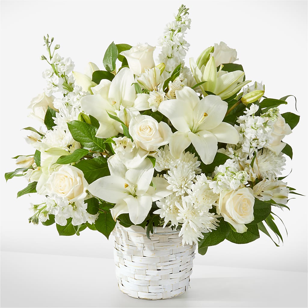 Peaceful Reflections Arrangement – Loop Flower Studio, Chicago IL