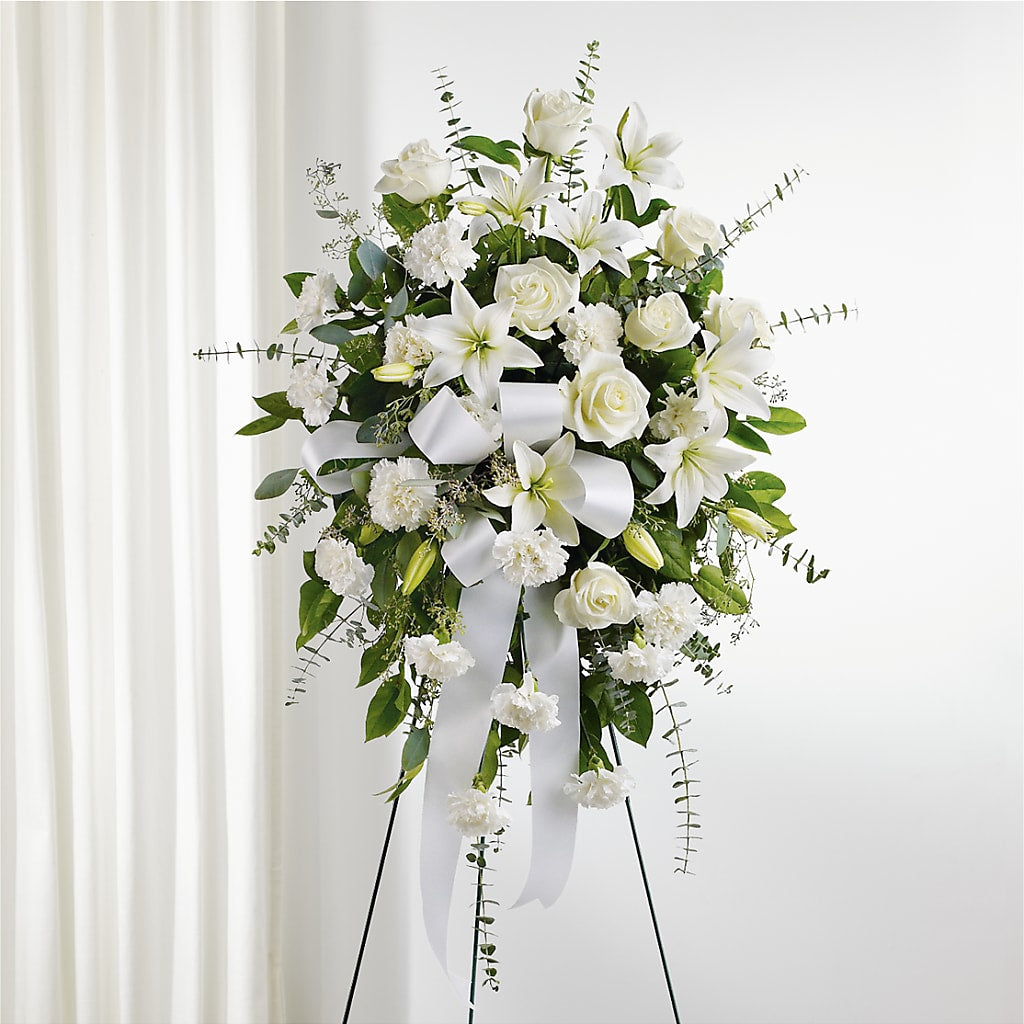 With Care Standing Spray – Loop Flower Studio, Chicago IL