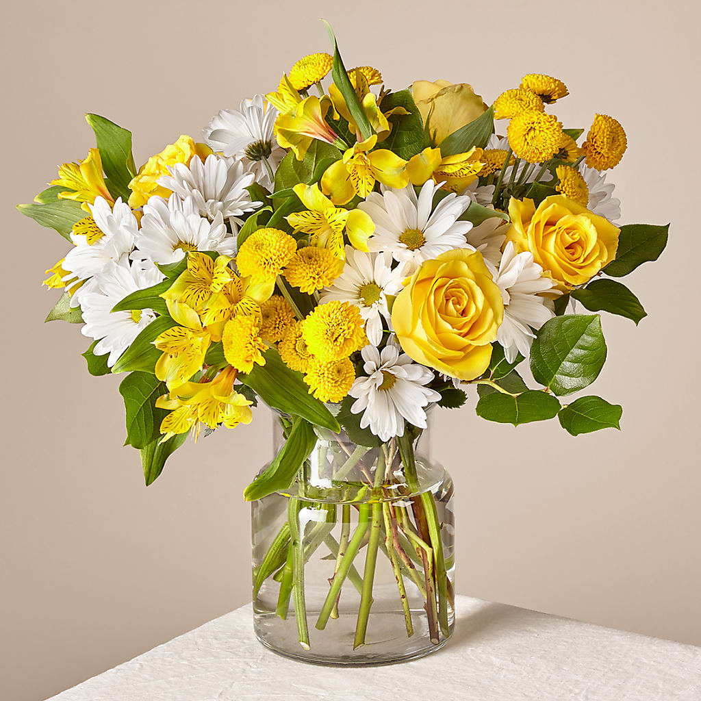 Sunny Sentiments Bouquet – Loop Flower Studio, Chicago IL