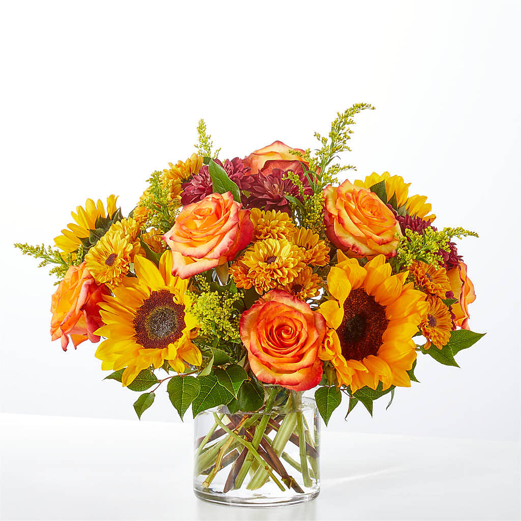 Flannel Scarf Bouquet – Loop Flower Studio, Chicago IL