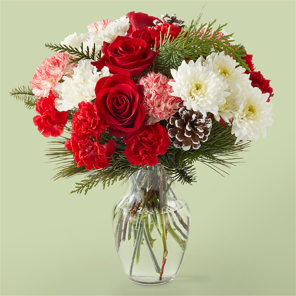 Candy Cane Lane Bouquet – Loop Flower Studio, Chicago IL