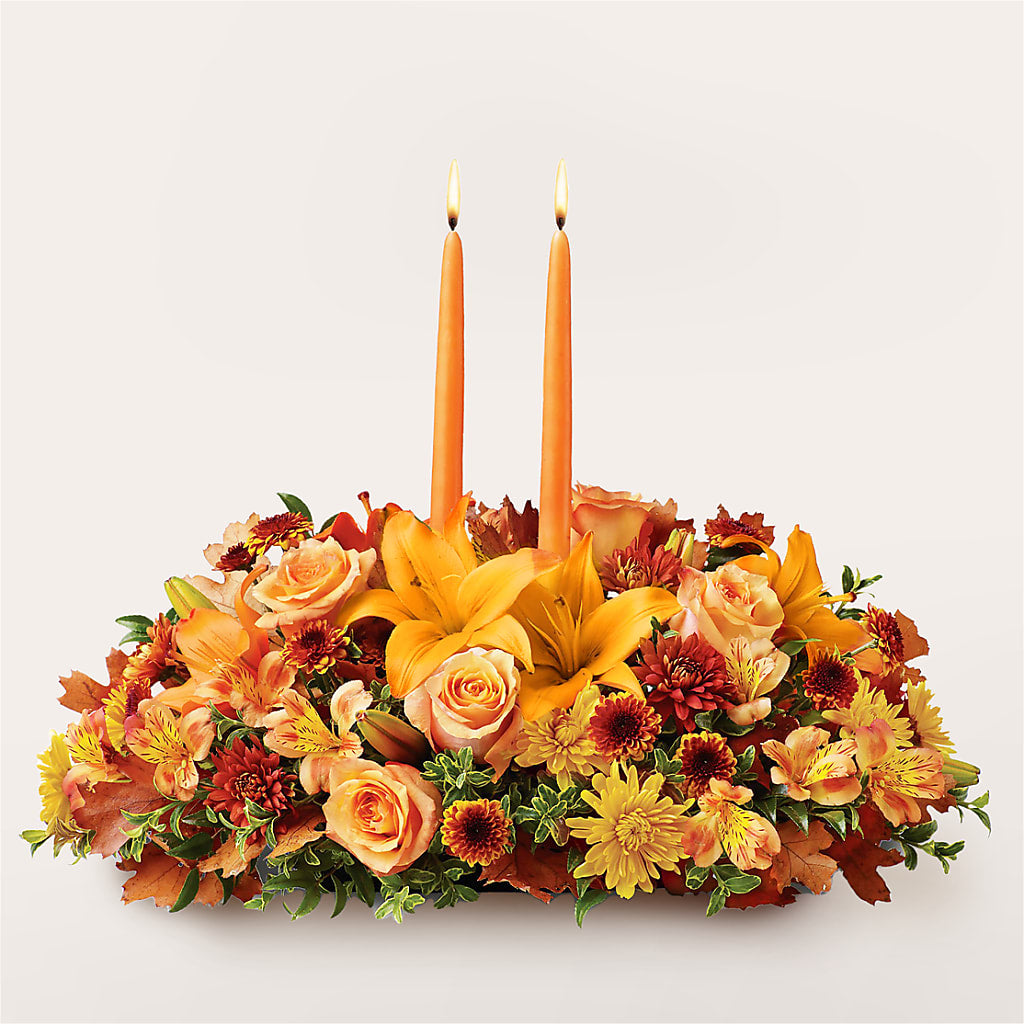 Traditions Centerpiece – Loop Flower Studio, Chicago IL