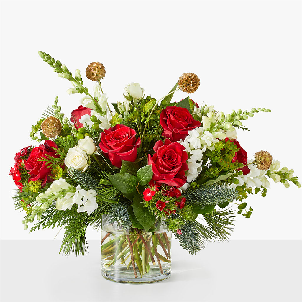 Deck the Halls Bouquet – Loop Flower Studio, Chicago IL