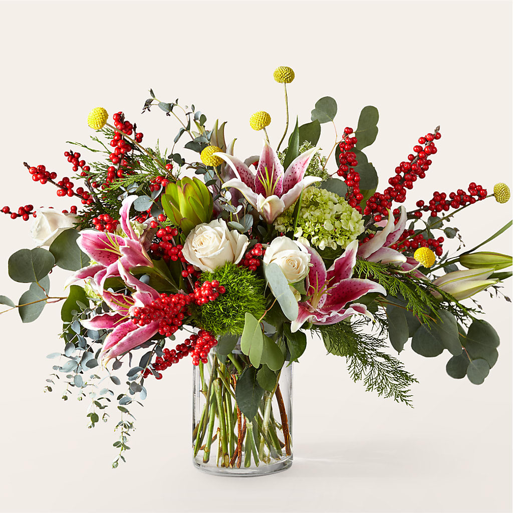 Berry & Bright Bouquet – Loop Flower Studio, Chicago IL