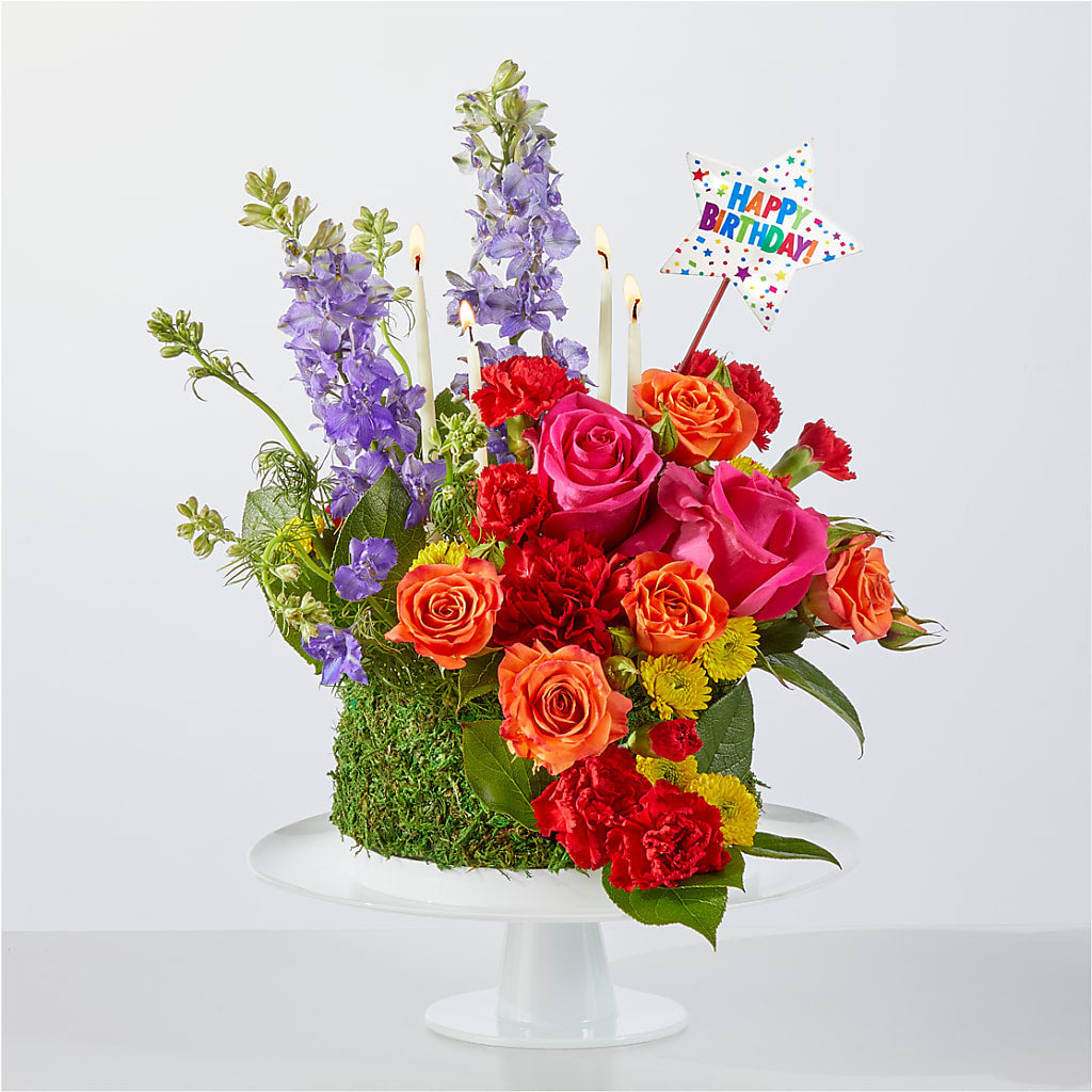 Best Year Yet Floral Cake – Loop Flower Studio, Chicago IL
