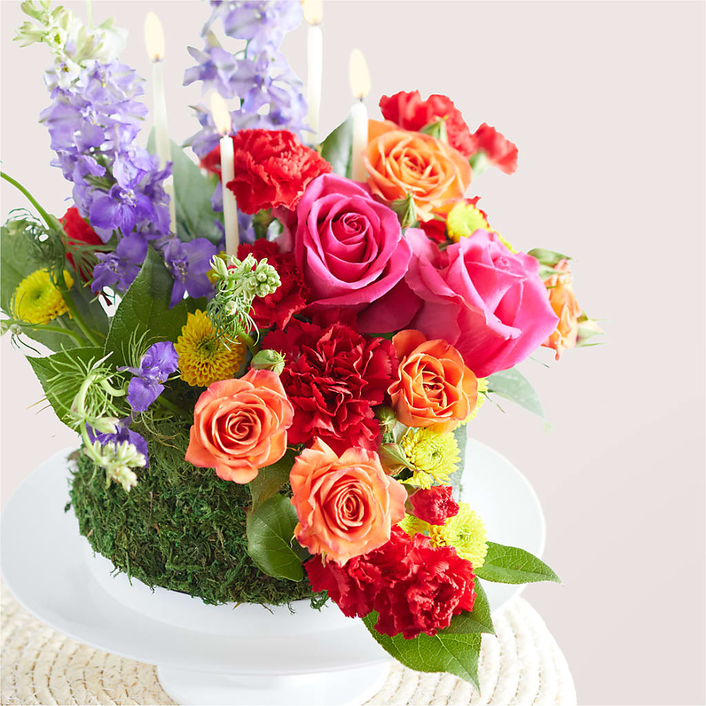 Best Year Yet Floral Cake – Loop Flower Studio, Chicago IL