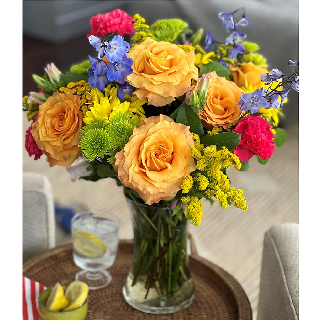 Bold & Bright – A Florist Original –  Loop Flower Studio, Chicago IL