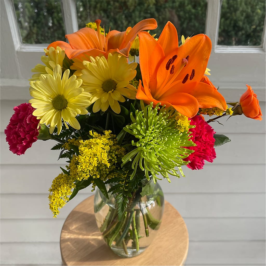 Bold & Bright – A Florist Original –  Loop Flower Studio, Chicago IL