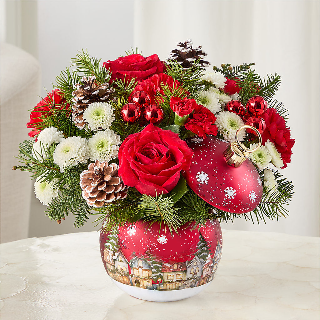 Christmas Carols Ornament –  Loop Flower Studio, Chicago IL
