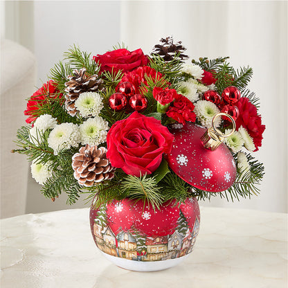 Christmas Carols Ornament –  Loop Flower Studio, Chicago IL
