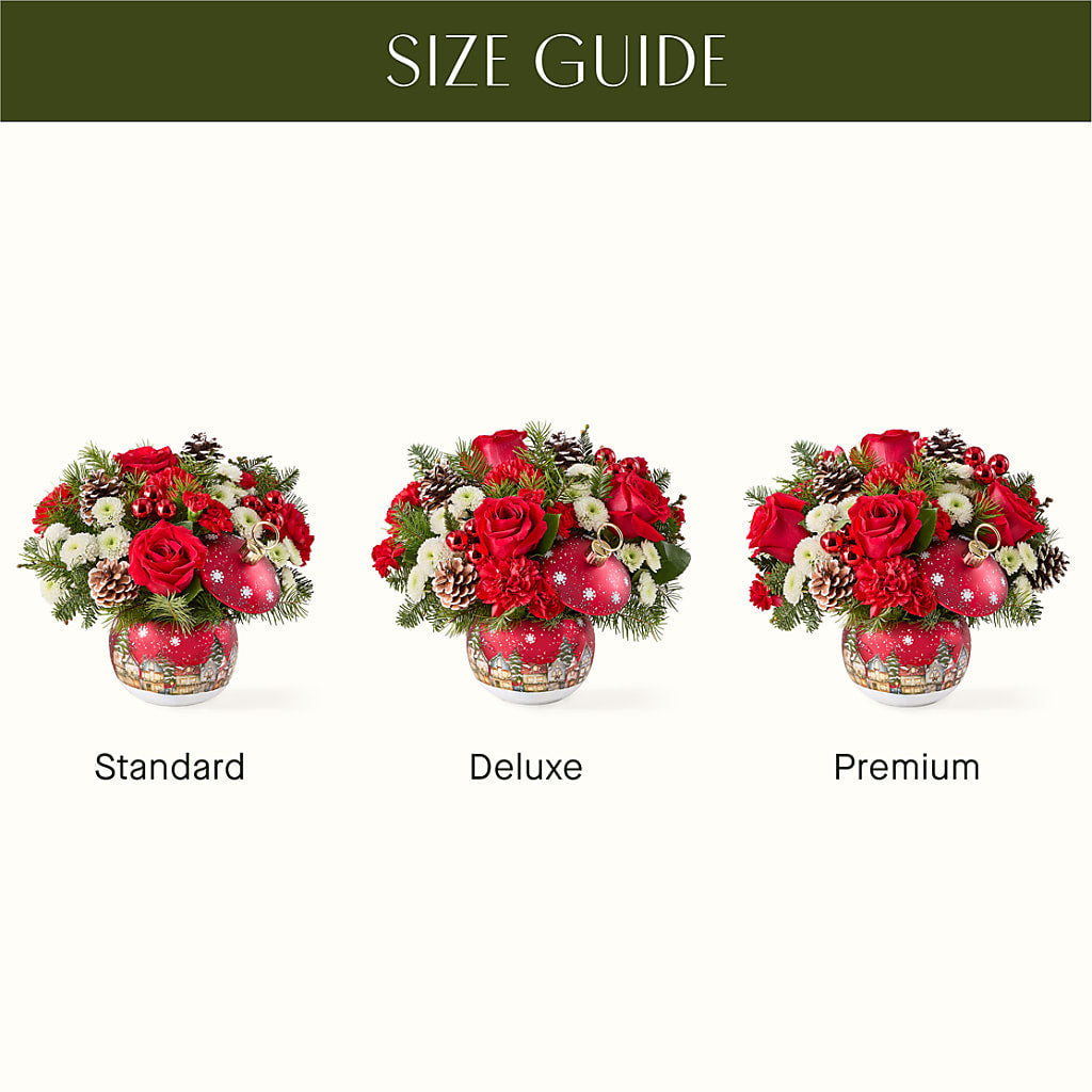 Christmas Carols Ornament –  Loop Flower Studio, Chicago IL