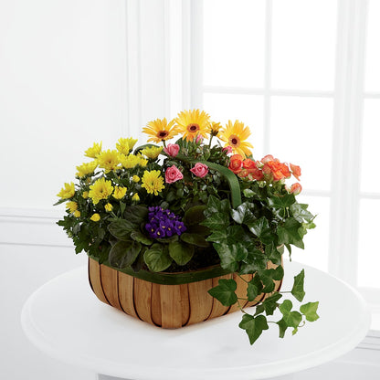 Gentle Blossoms Basket –  Loop Flower Studio, Chicago IL