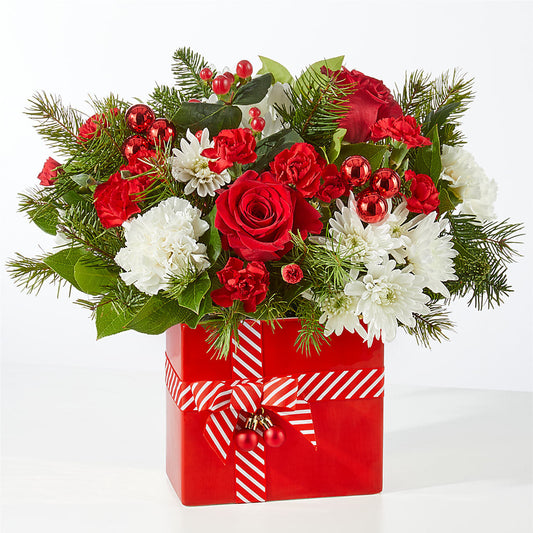 Presents Under the Tree Bouquet –  Loop Flower Studio, Chicago IL