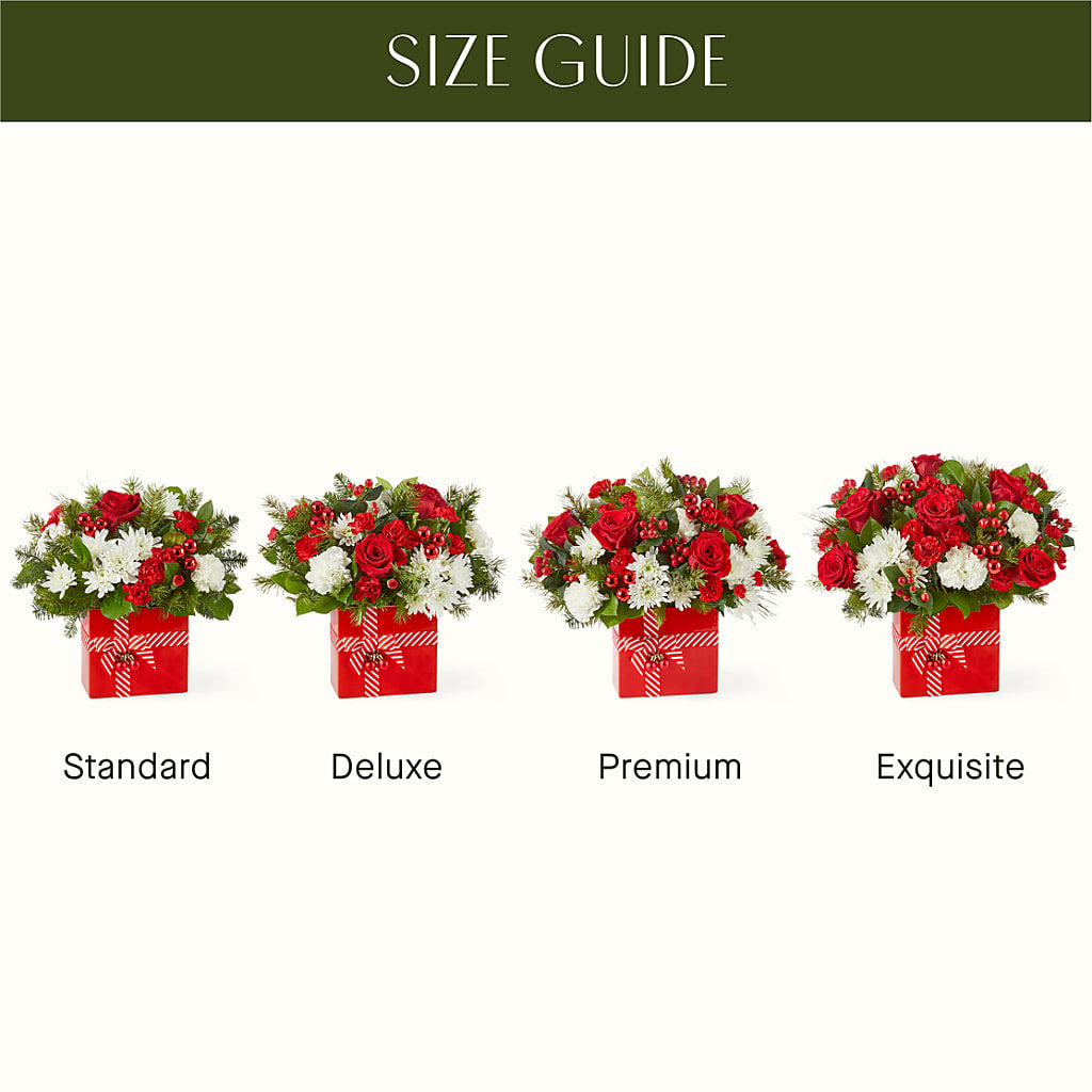 Presents Under the Tree Bouquet –  Loop Flower Studio, Chicago IL