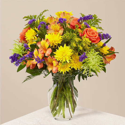 Marmalade Skies Bouquet –  Loop Flower Studio, Chicago IL