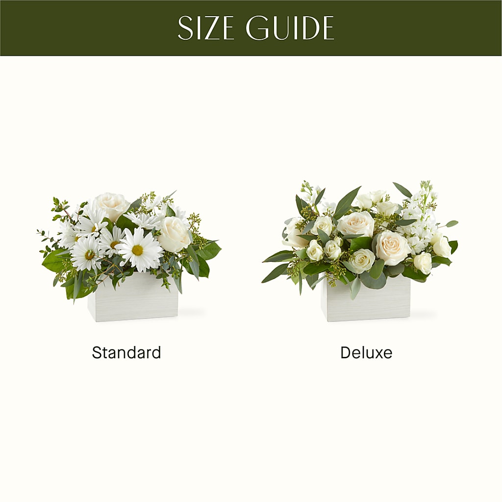 Fresh Linen Box Bouquet –  Loop Flower Studio, Chicago IL