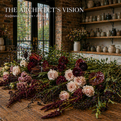 The Architect's Vision –  Loop Flower Studio, Chicago IL