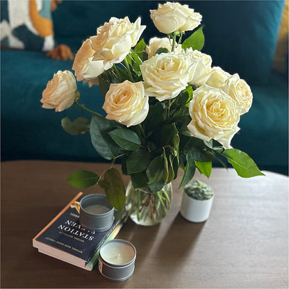 Long Stem Yellow Rose Bouquet –  Loop Flower Studio, Chicago IL