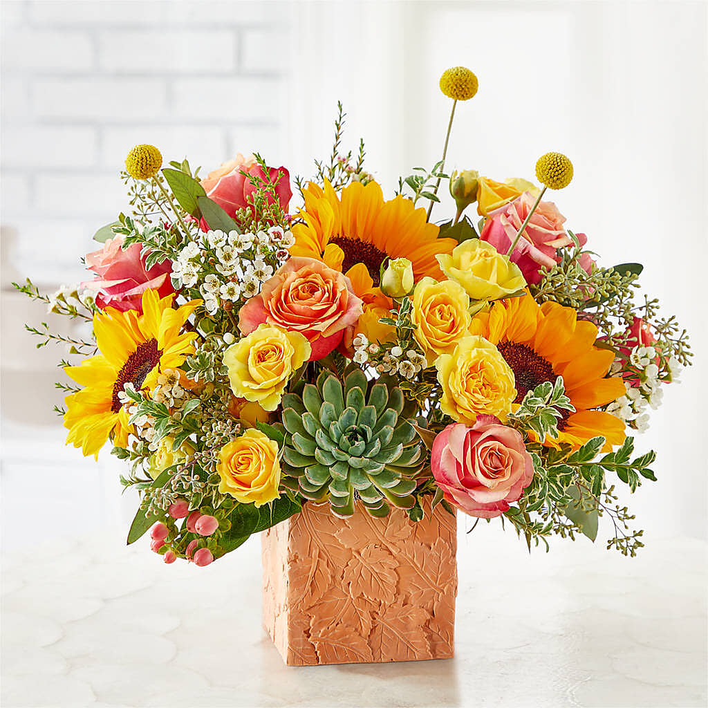 Sunflower Season Bouquet –  Loop Flower Studio, Chicago IL