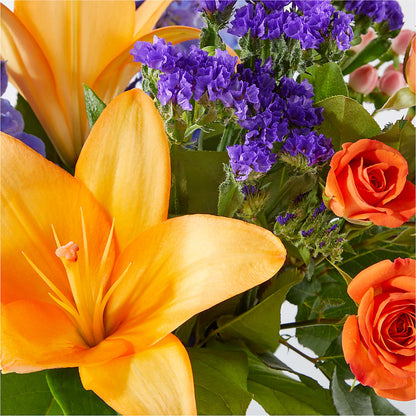 Radiant Citrus Bouquet –  Loop Flower Studio, Chicago IL