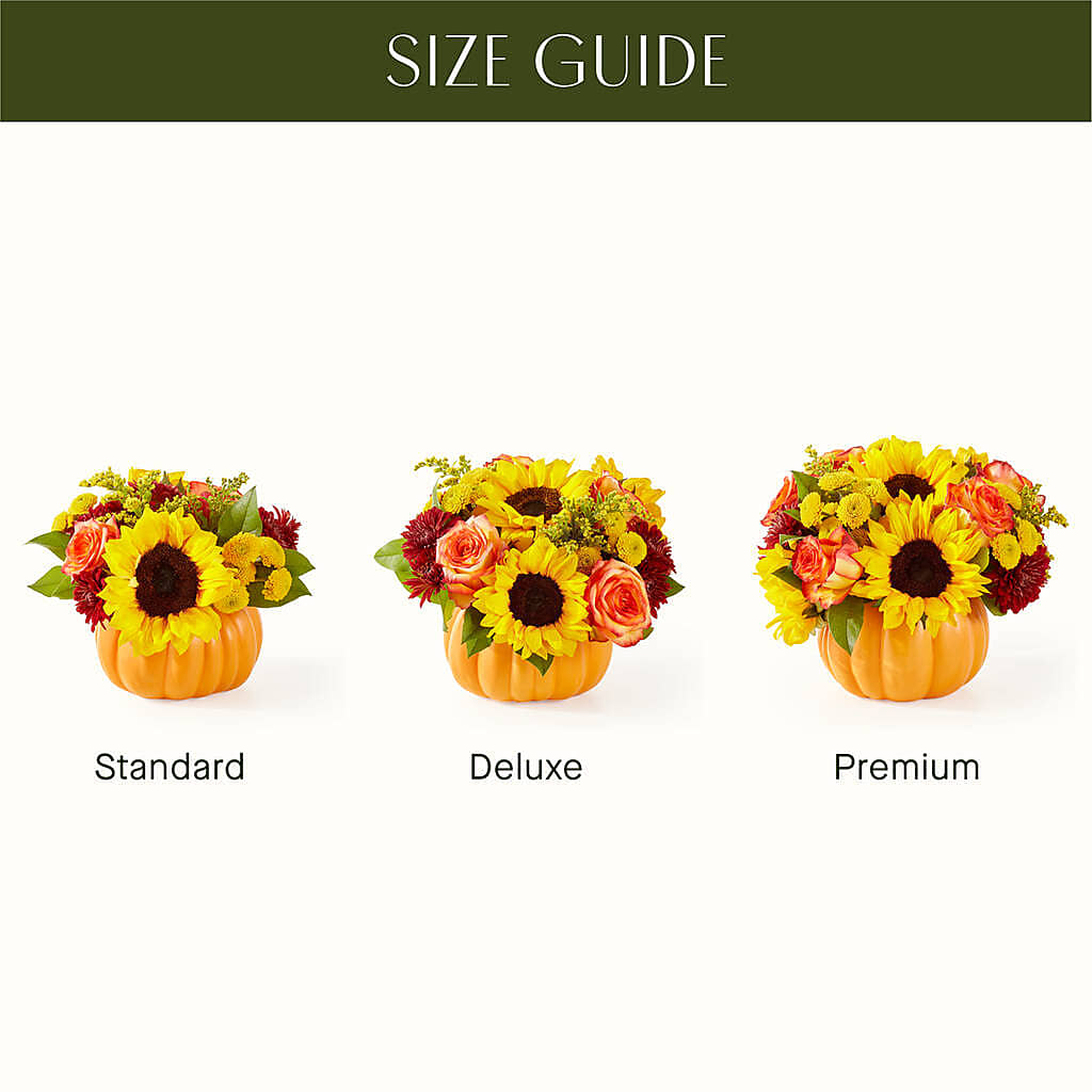 Golden Gourd Pumpkin Bouquet –  Loop Flower Studio, Chicago IL