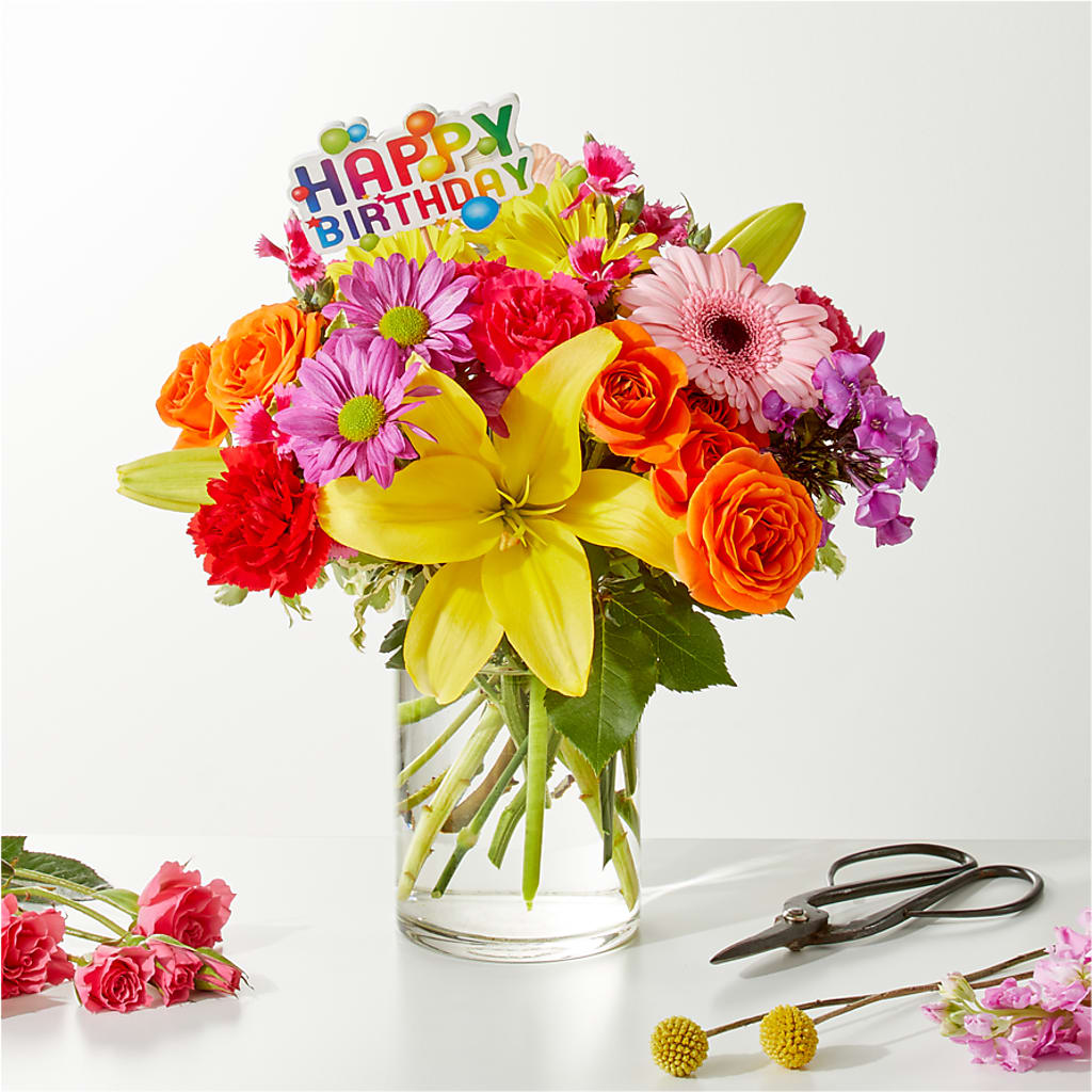 Cue the Confetti - A Florist Original –  Loop Flower Studio, Chicago IL