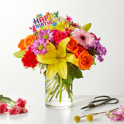 Cue the Confetti - A Florist Original –  Loop Flower Studio, Chicago IL