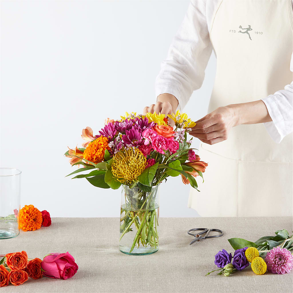 Feast of Color – A Florist Original –  Loop Flower Studio, Chicago IL